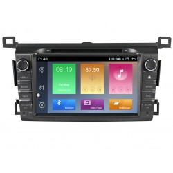 TOYOTA RAV4 - МУЛТИМЕДИЯ / НАВИГАЦИЯ ANDROID CPU:8-CORE, RAM:4GB DVD + CARPLAY + DSP + SIM